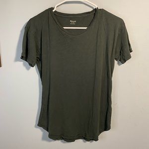 Madewell Army Green T-Shirt- Size XSmall